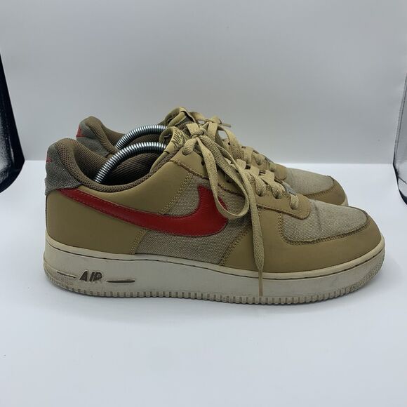 Nike Air Force 1 \'82 Low 488298-701 Mens Size 9.5 beige main image 7